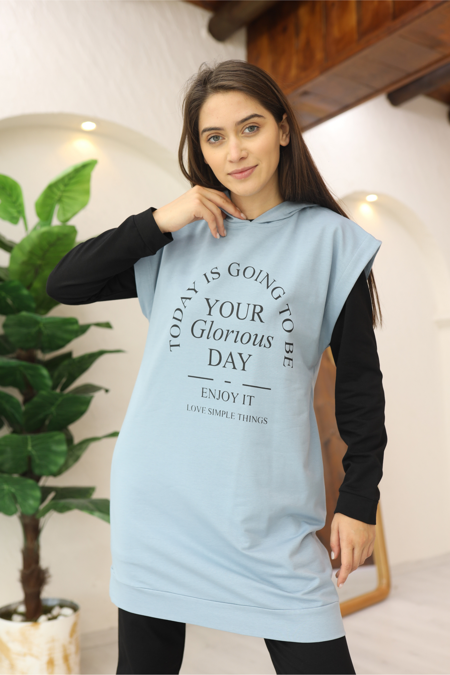 Ensemble 3 Pièces - Yasmine - Bleu