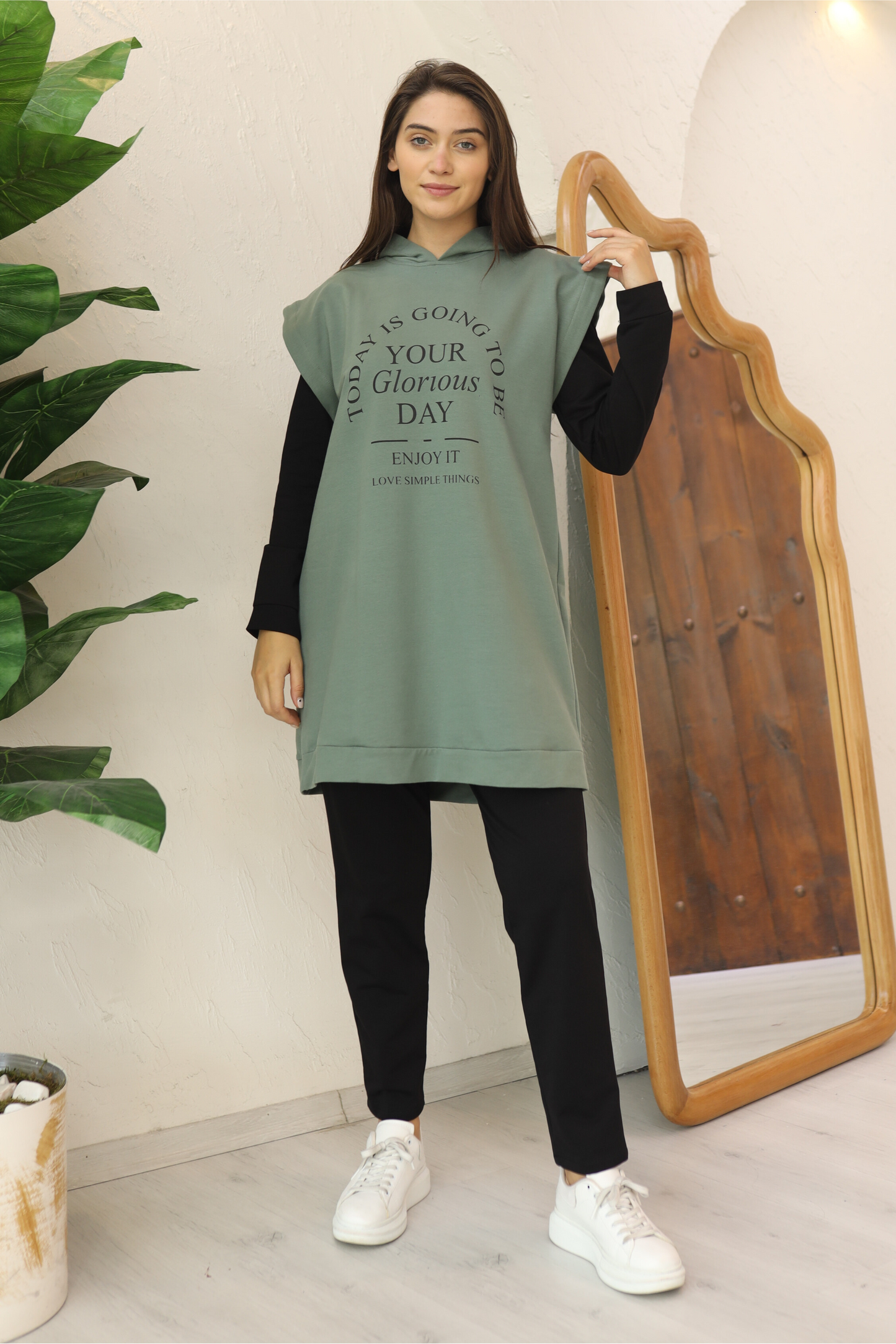 3 Piece Set - Yasmine - Green
