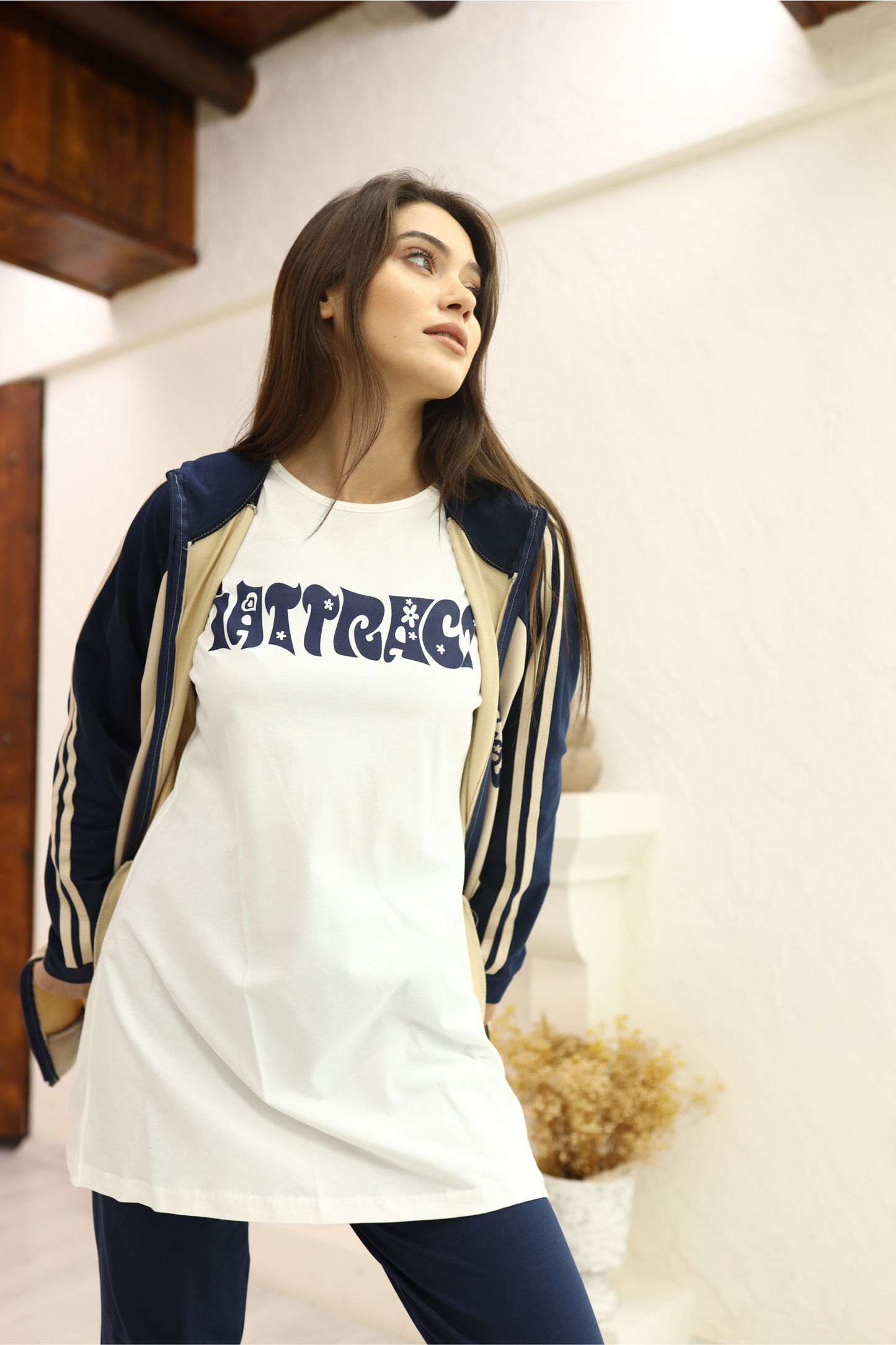 3 Piece Set - Dalia - Blue