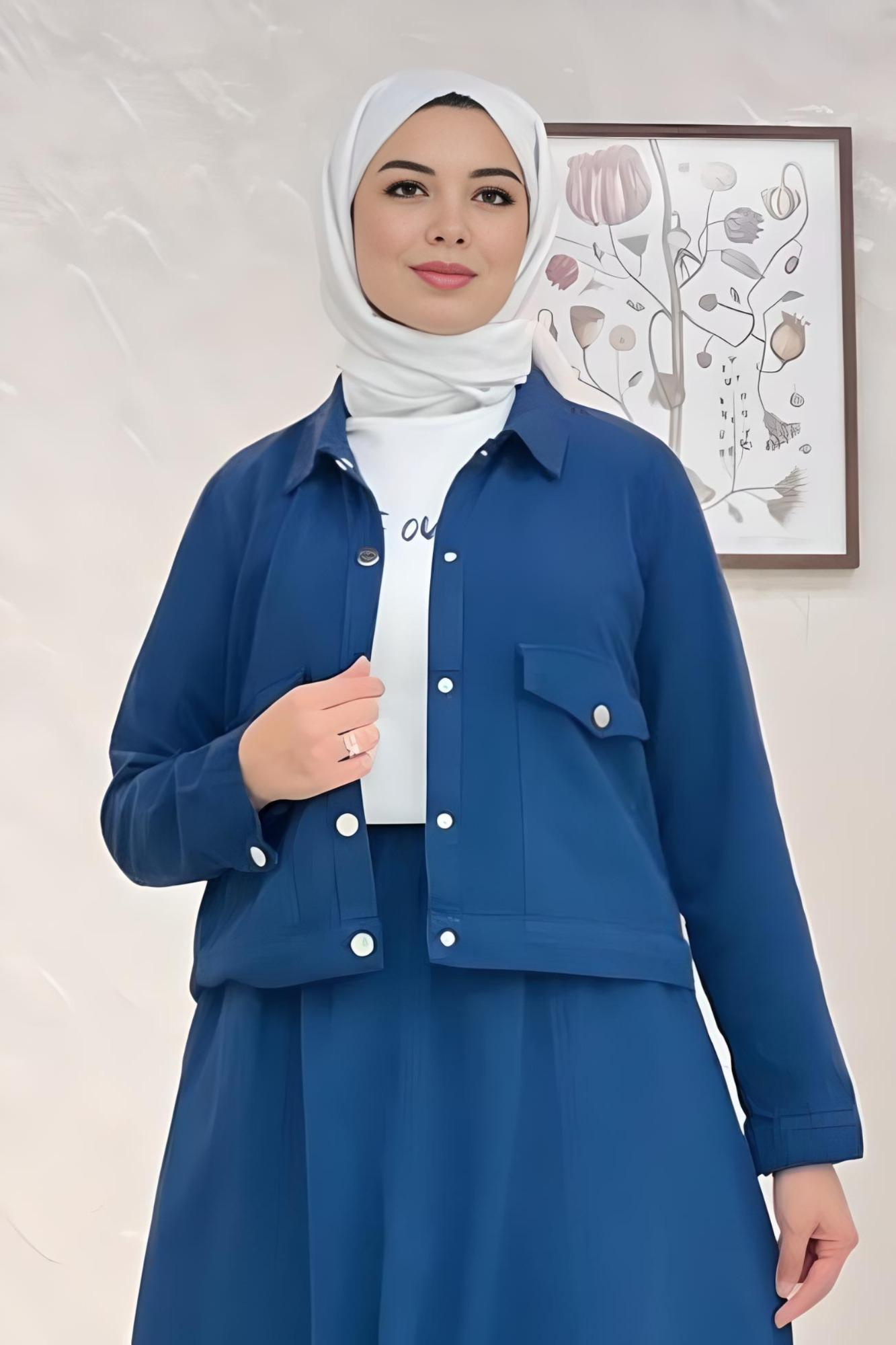 3 Piece Set - Luna - Blue - Jeans
