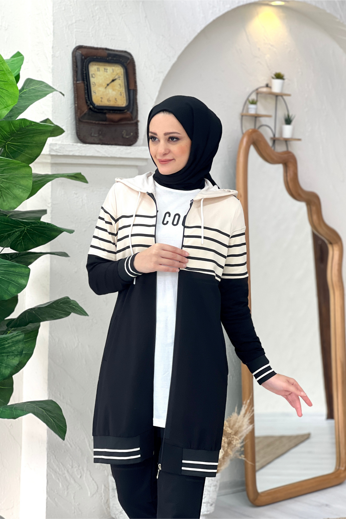 3 Piece Set - Sofia - Black