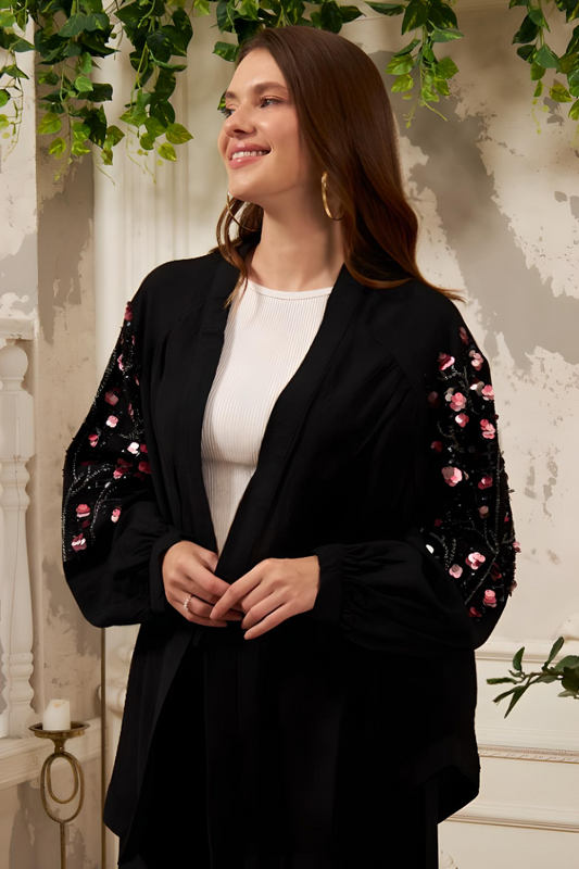 Kimono Chic- Classique - Noir