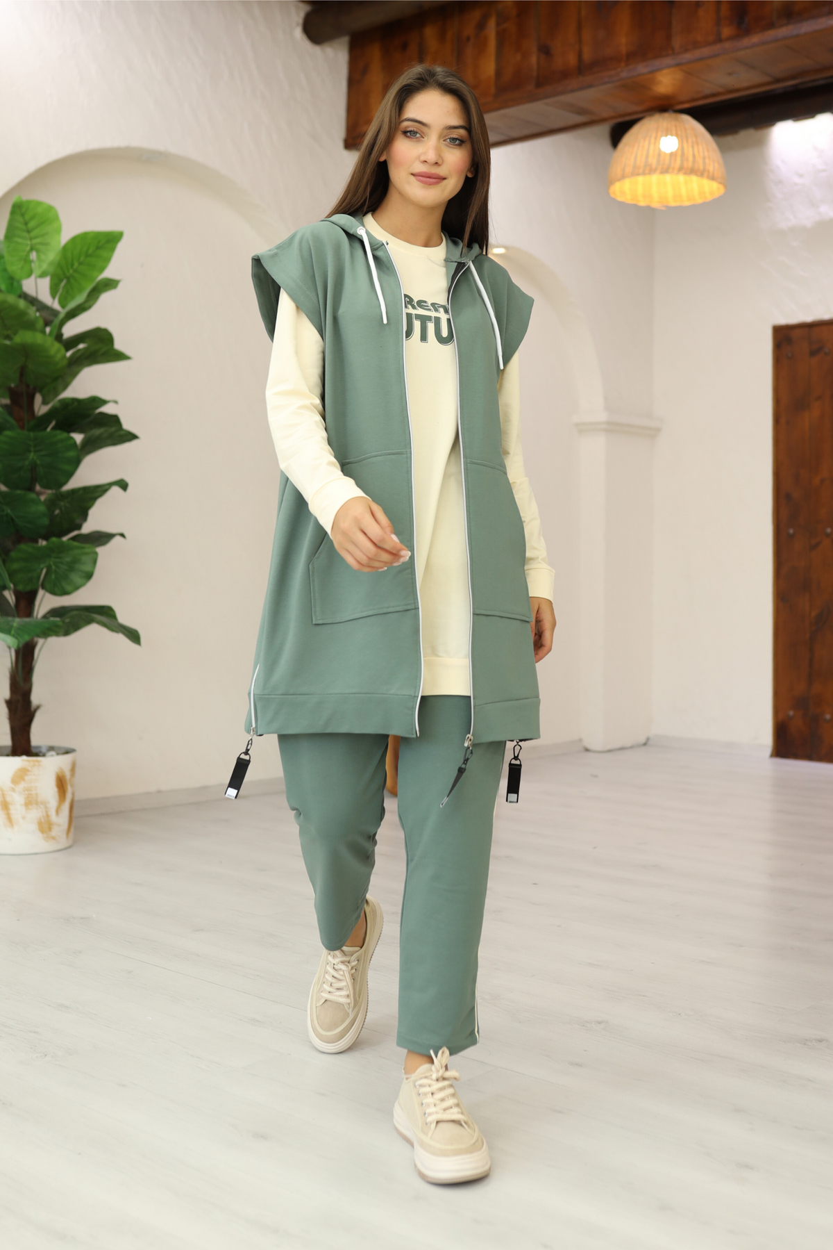 Ensemble 3 Pièces – Eliz – Vert