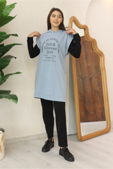 Ensemble 3 Pièces – Yasmine – Bleu