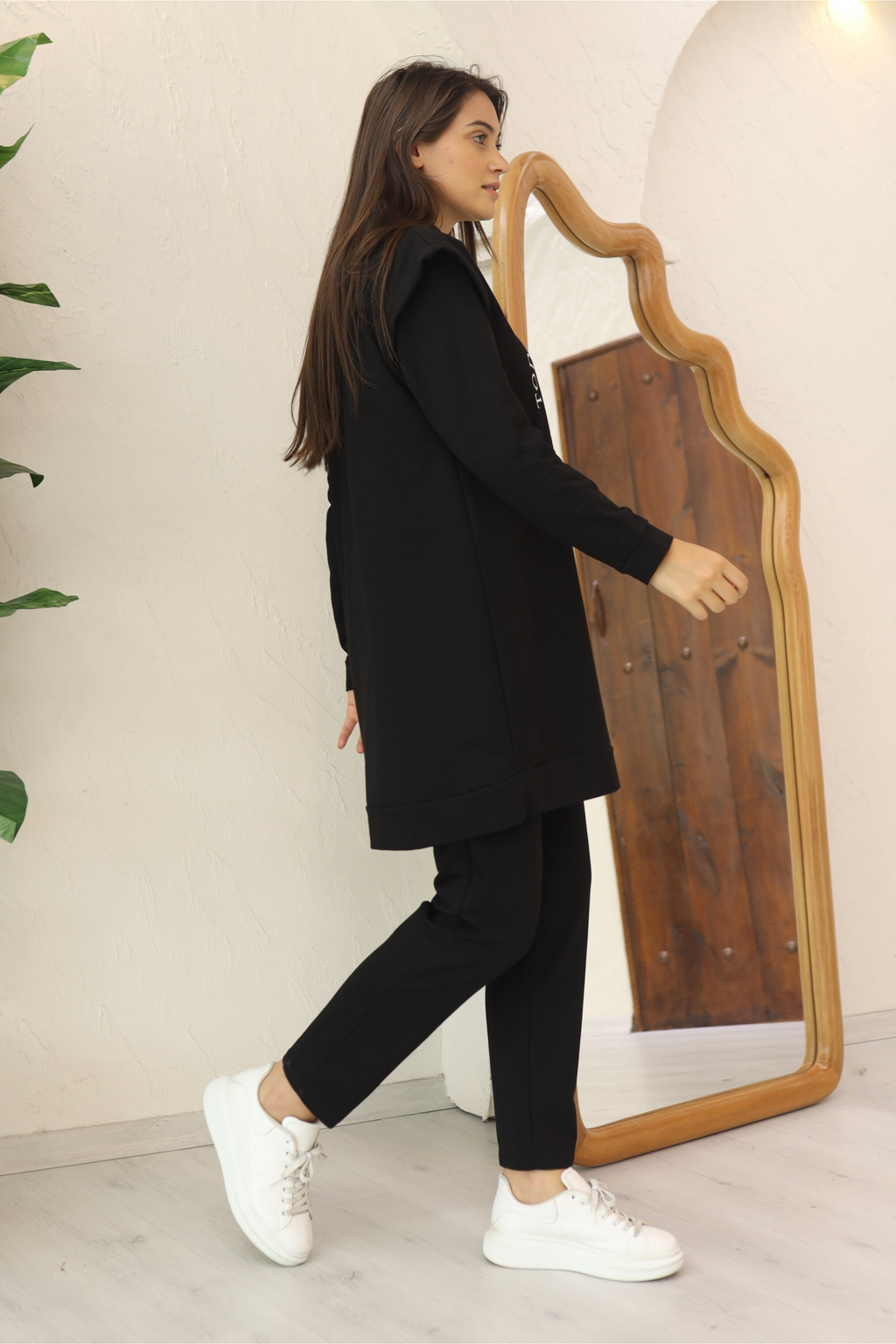 Ensemble 3 Pièces – Yasmine – Noir – vue 2
