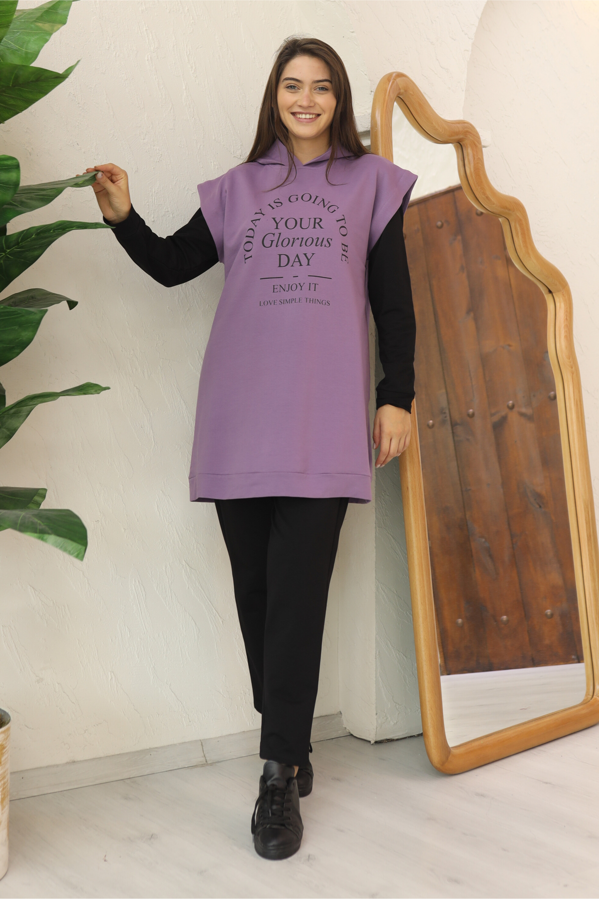Ensemble 3 Pièces – Yasmine – Violet