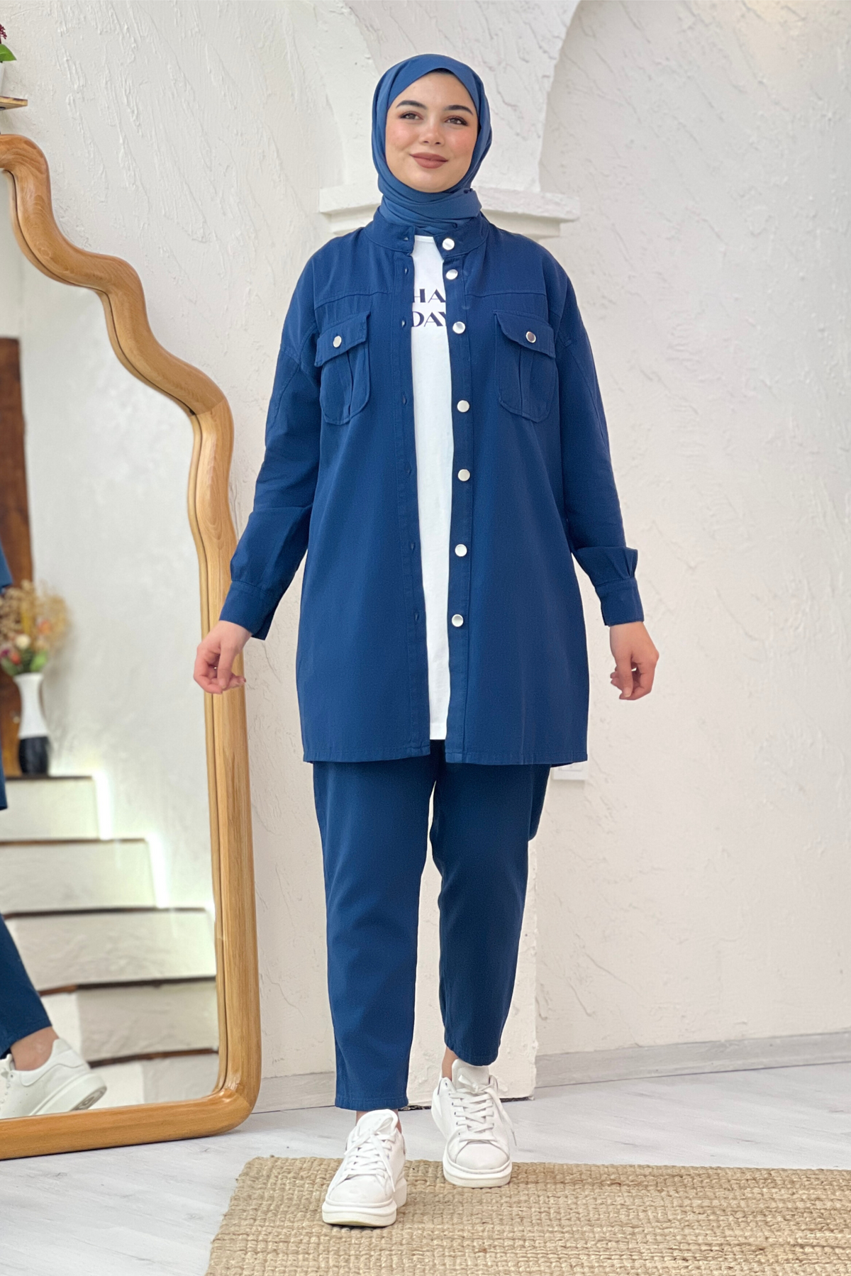 Ensemble 3 Pièces – Lila – Bleu