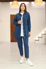 3 Parça Set - Sarah - Mavi