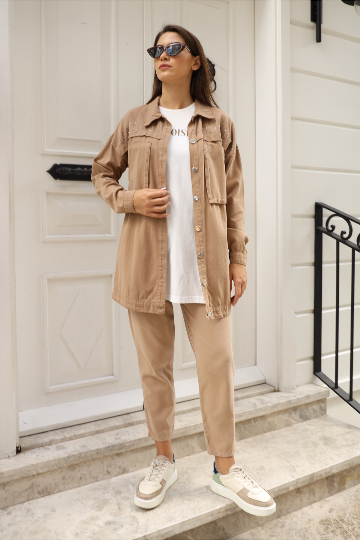 Ensemble 3 Pièces – Sarah – Marron