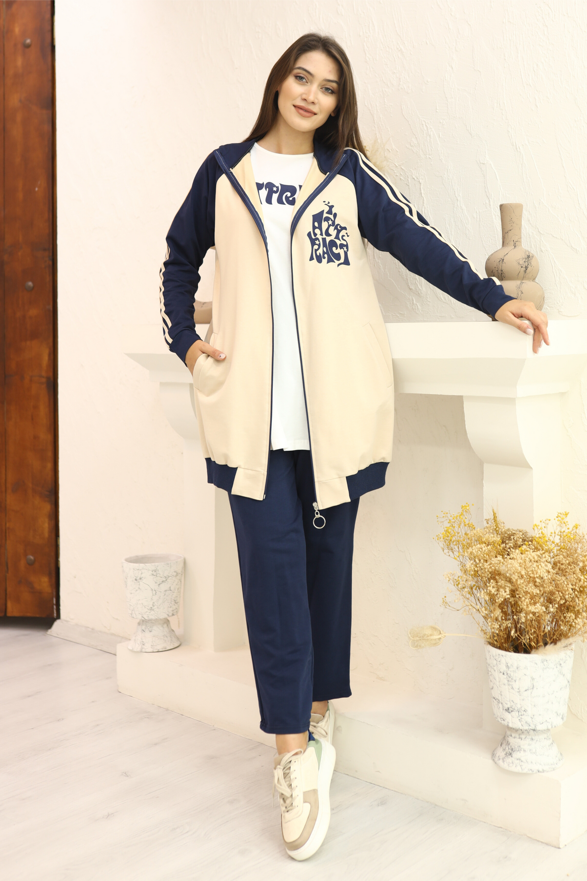 Ensemble 3 Pièces – Dalia – Bleu