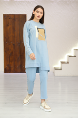 Ensemble 2 Pièces – Zeina – Bleu