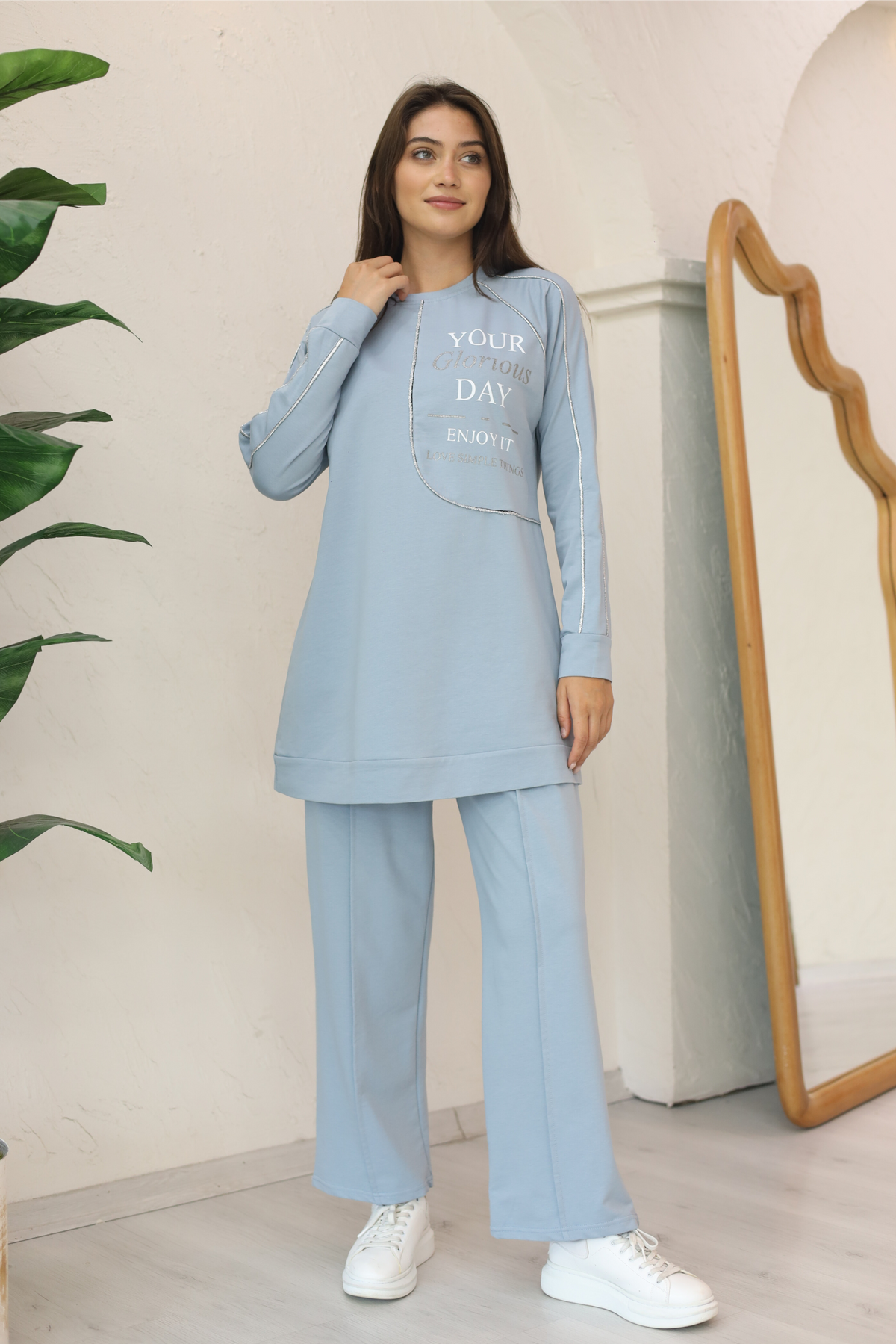 Ensemble 2 Pièces – Nancy – Bleu