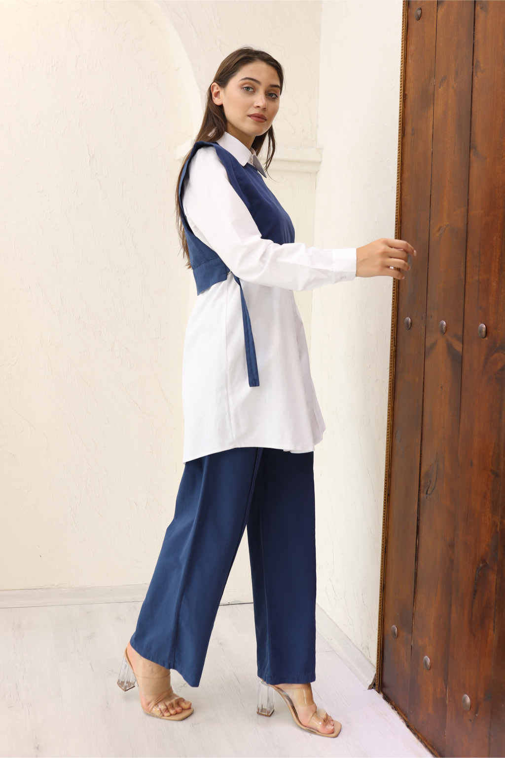 Ensemble Yara – Bleu Foncé – vue 2