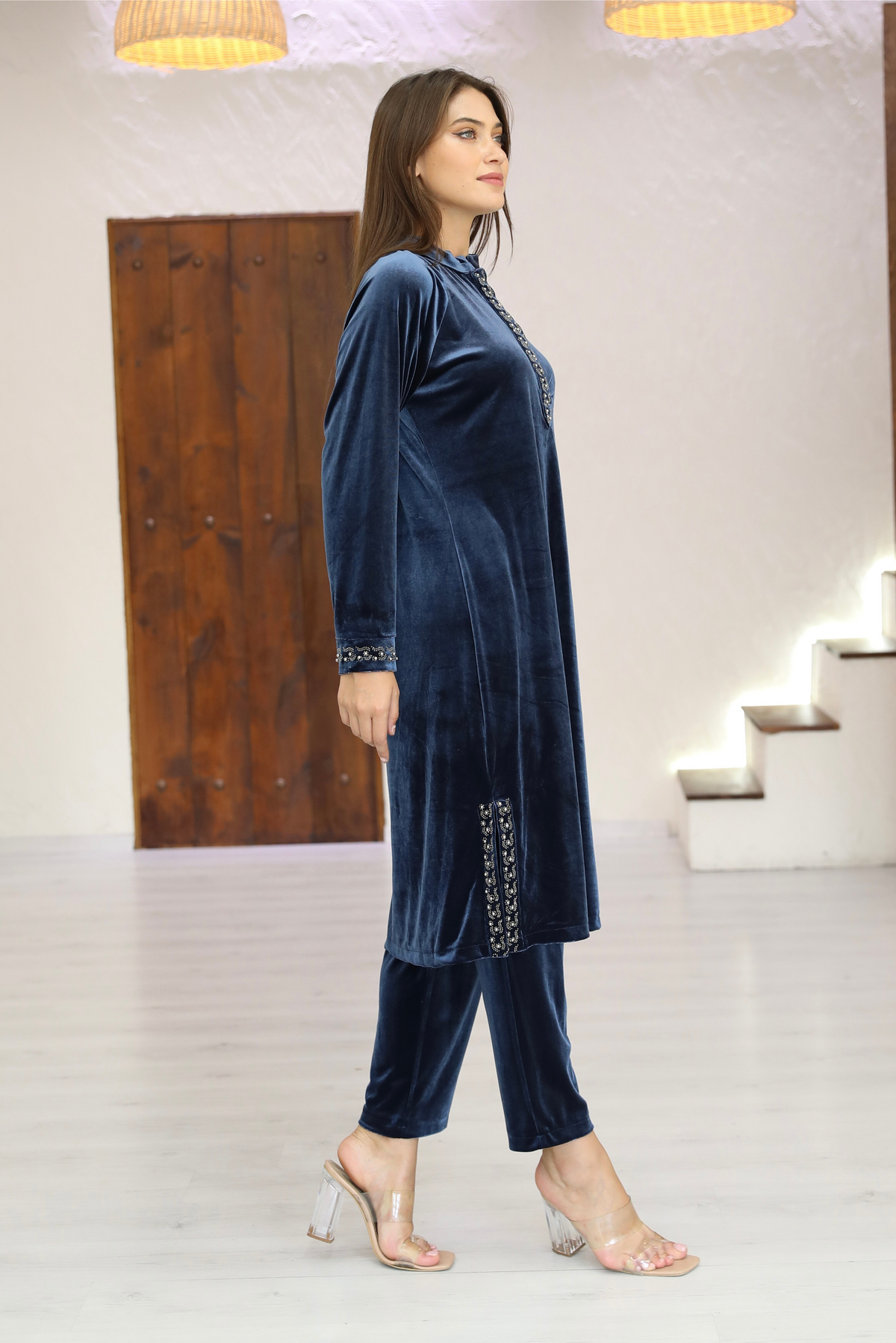 Ensemble 2 Pièces – Lyn – Bleu – vue 2