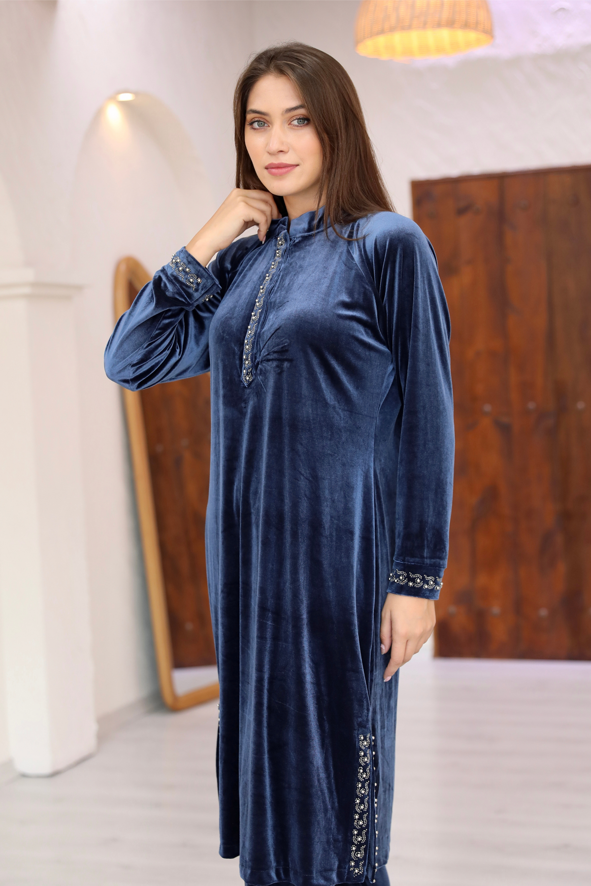 Ensemble 2 Pièces – Lyn – Bleu – vue 3