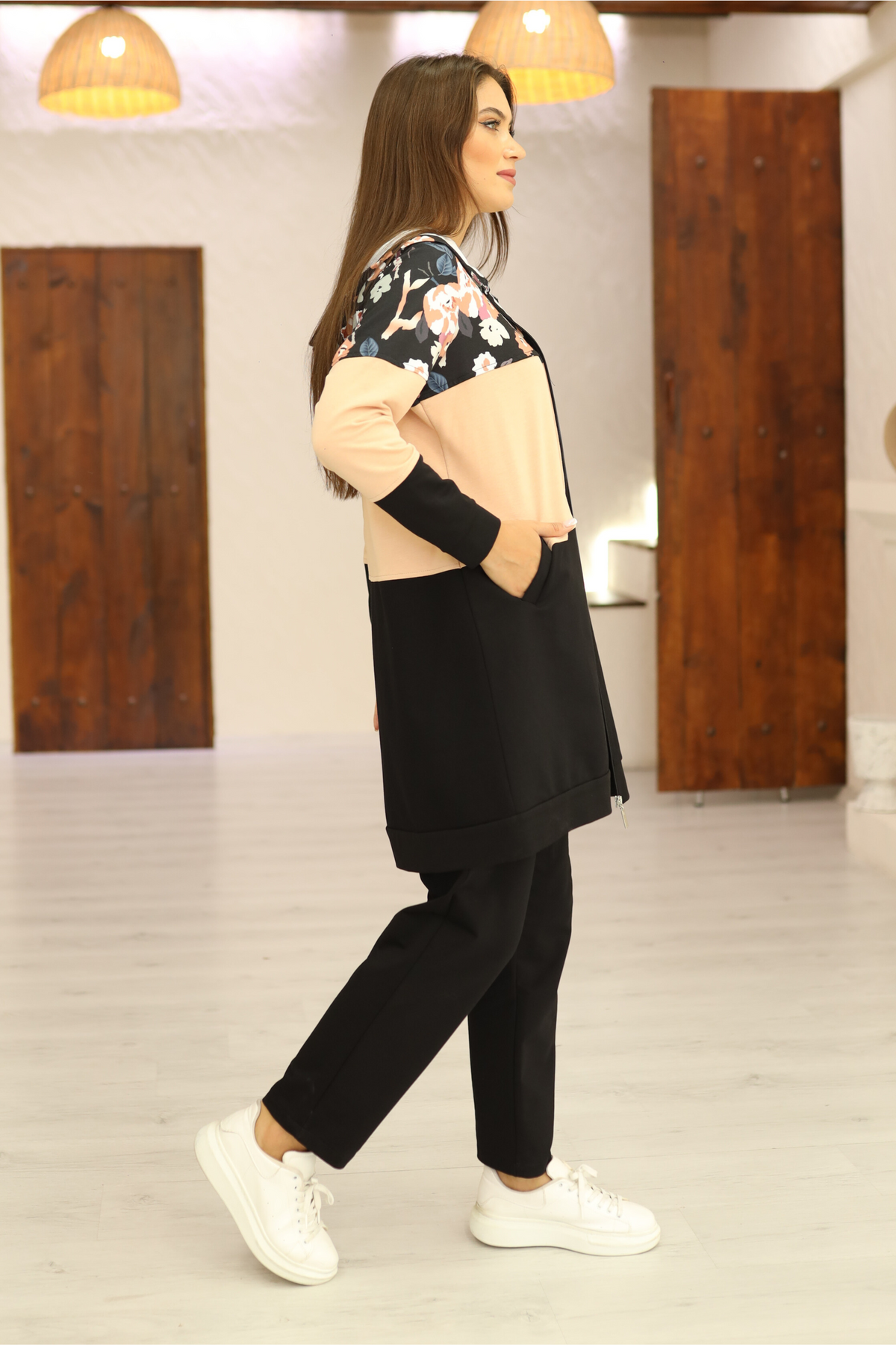 Ensemble 3 Pièces – Rosa – Saumon – vue 2