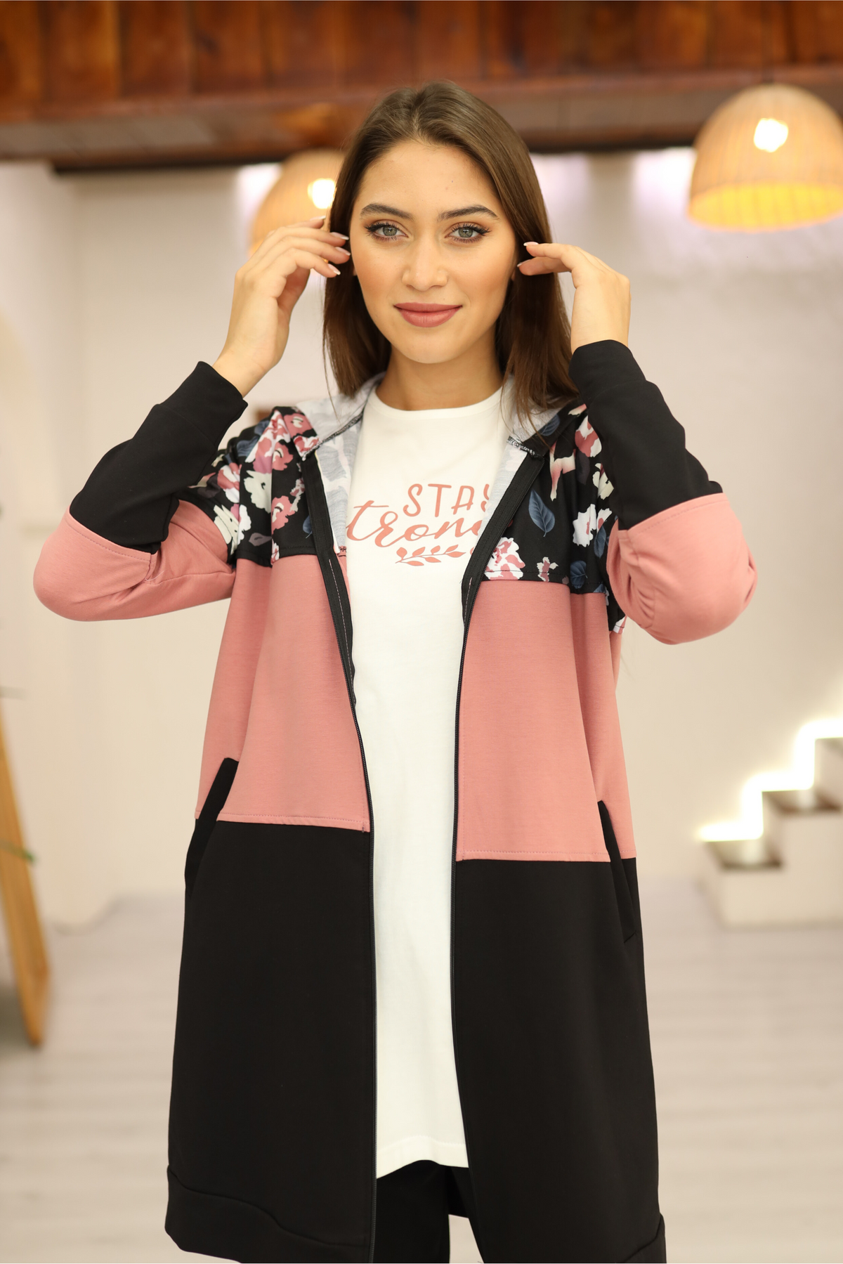 Ensemble 3 Pièces – Rosa – Corail – vue 3