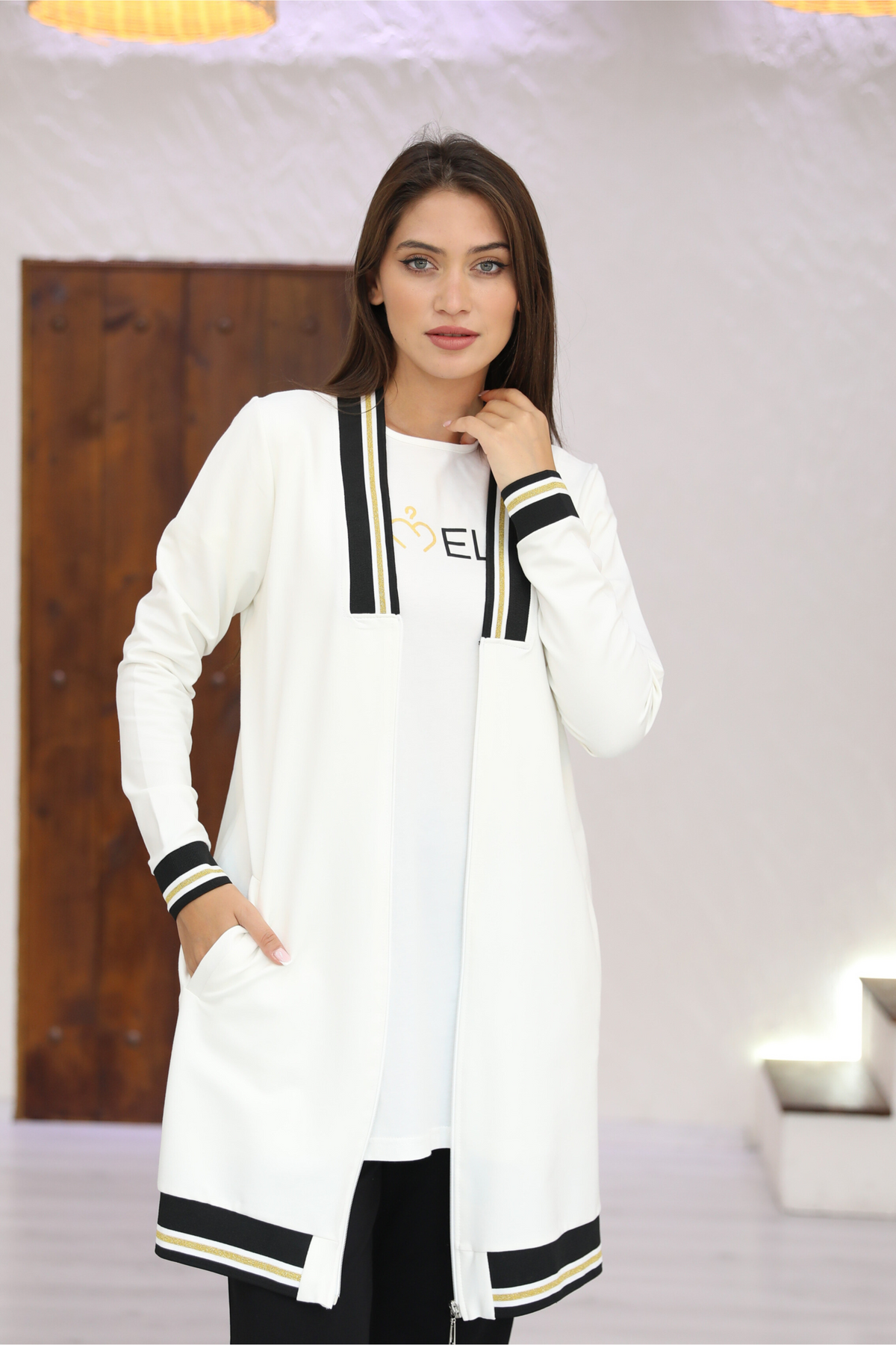 Ensemble 3 Pièces – Lina – Blanc – vue 3