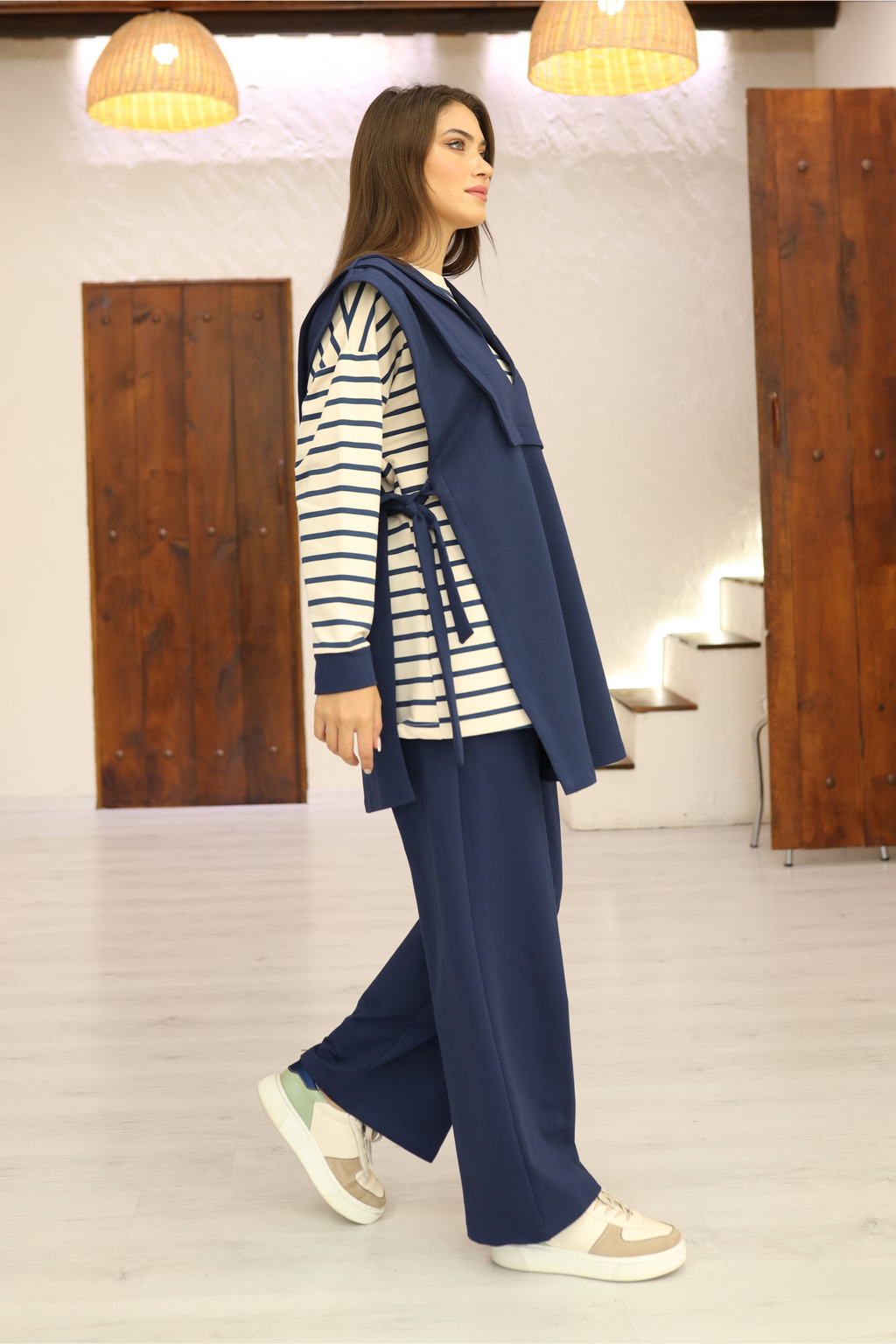 Ensemble 3 Pièces – Tara – Bleu – vue 2