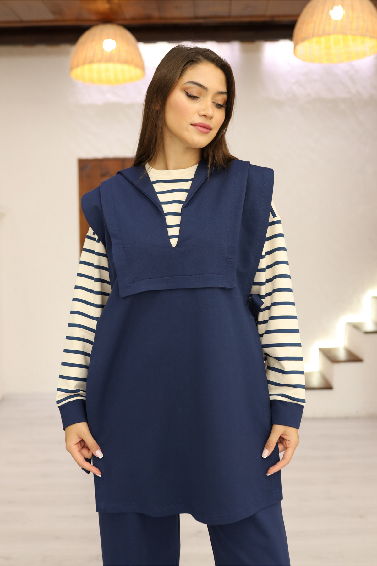 Ensemble 3 Pièces – Tara – Bleu – vue 3
