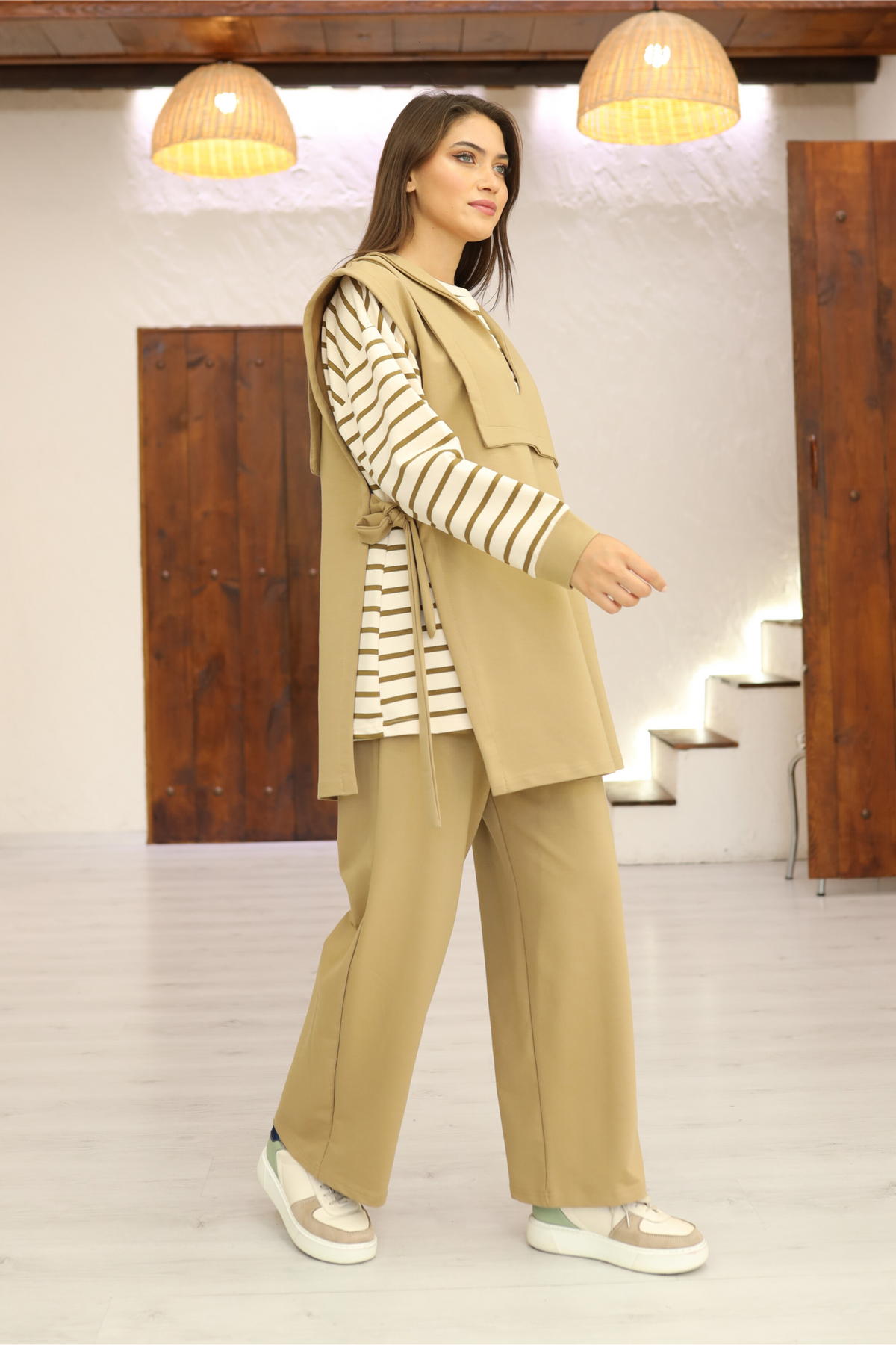 Ensemble 3 Pièces – Tara – Beige – vue 2