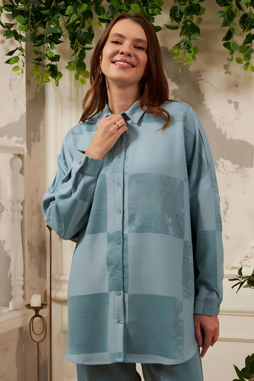 Chemisier Chic Classique – Vert