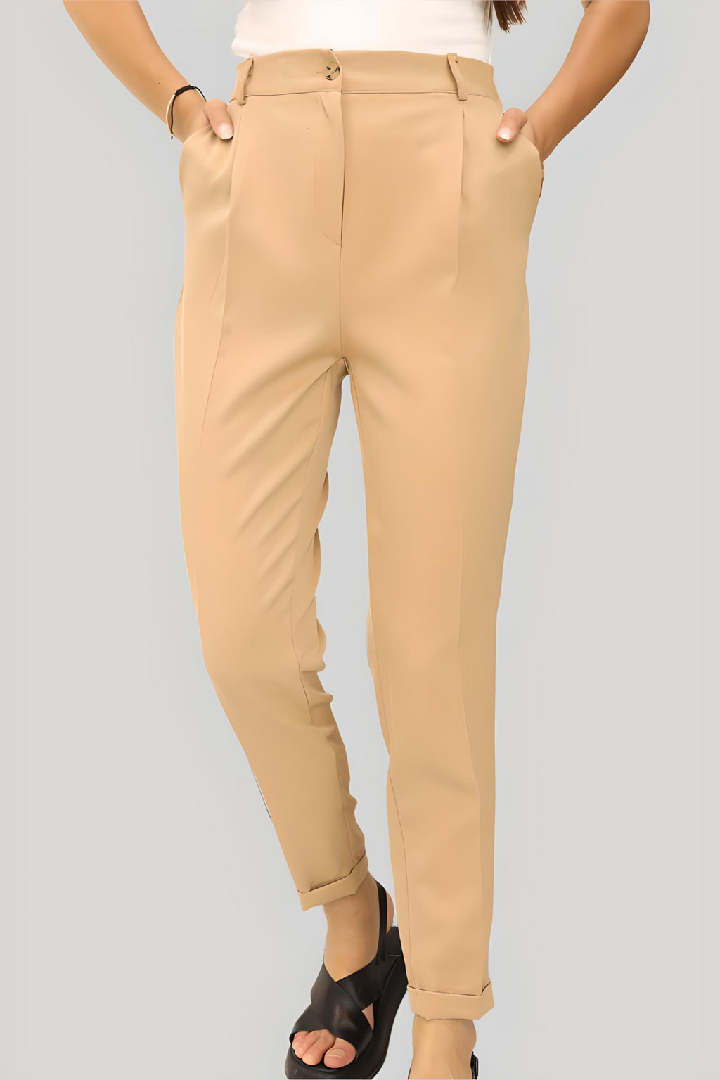Pantalon Amelia – Beige