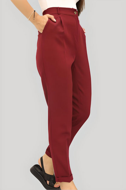 Pantalon Amelia - Bordeau