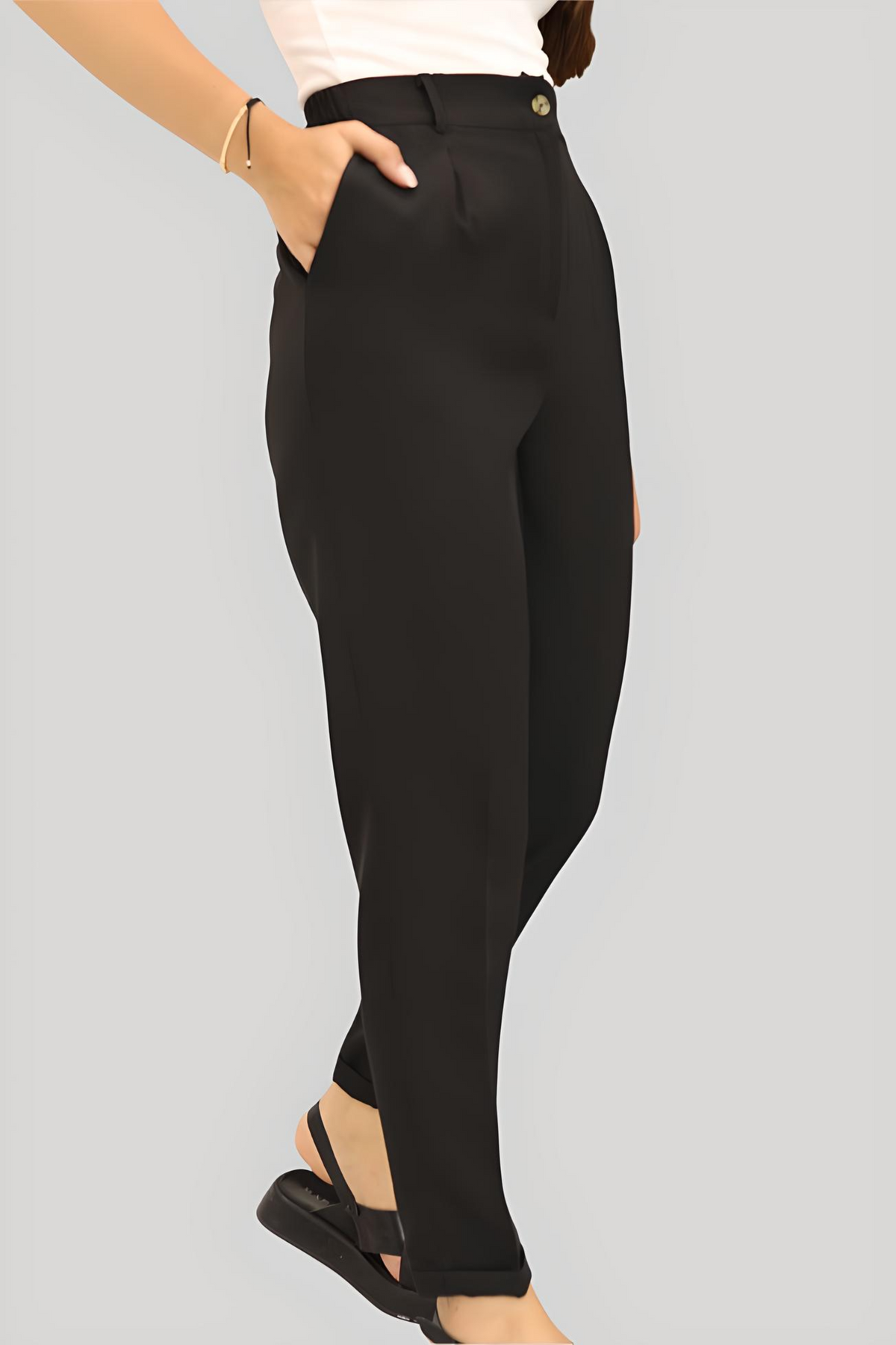 Pantalon Amelia – Noir – vue 2