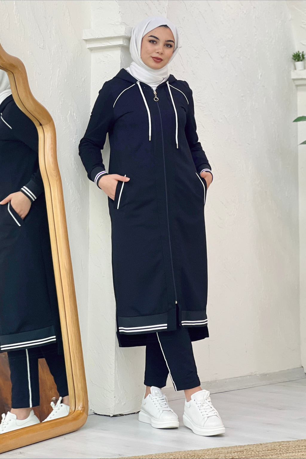 Ensemble 2 Pièces – Noor – Bleu Nuit