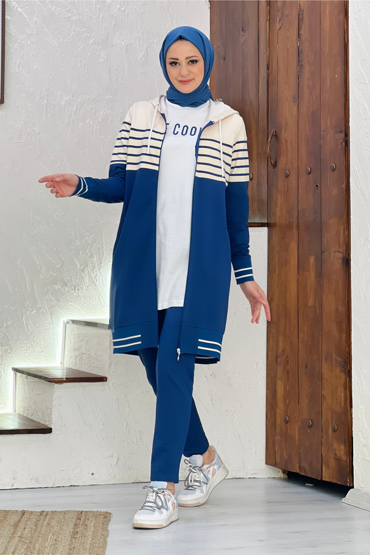 Ensemble 3 Pièces – Sofia – Bleu