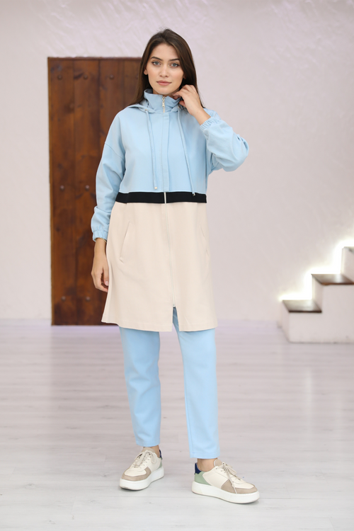 Ensemble 2 Pièces – Emma – Bleu Ciel