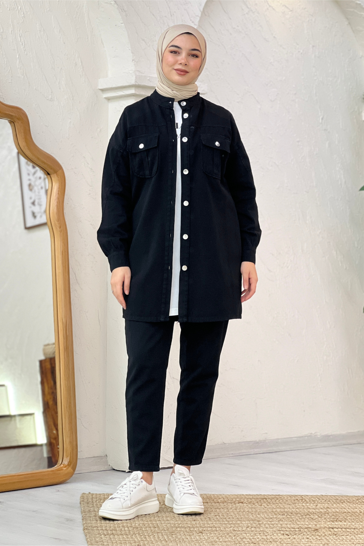 Ensemble 3 Pièces – Lila – Noir